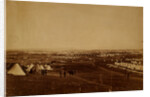 Plateau of Sebastopol: Allied camp on the plateau before Sebastopol, Crimean War by Roger Fenton