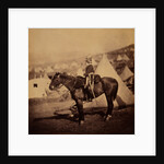 Major Burton, 5th Dragoon Guards, Crimean War by Roger Fenton