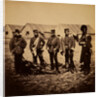 Lieutenant Colonel Munro & officers of the 39th Regiment, Crimean War by Roger Fenton