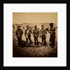 Lieutenant Colonel Munro & officers of the 39th Regiment, Crimean War by Roger Fenton