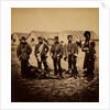Lieutenant Colonel Munro & officers of the 39th Regiment, Crimean War by Roger Fenton