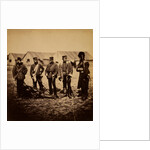 Lieutenant Colonel Munro & officers of the 39th Regiment, Crimean War by Roger Fenton