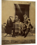 Council of War held at Lord Raglan's Head Quarters, Crimean War by Roger Fenton