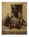 Council of War held at Lord Raglan's Head Quarters, Crimean War by Roger Fenton