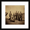 Officers of the 57th Regiment, Crimean War by Roger Fenton