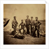 Officers of the 57th Regiment, Crimean War by Roger Fenton