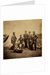 Officers of the 57th Regiment, Crimean War by Roger Fenton