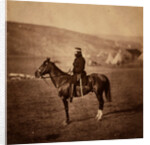 Colonel Shewell, C.B., commanding Hussar Brigade, Crimean War by Roger Fenton