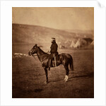 Colonel Shewell, C.B., commanding Hussar Brigade, Crimean War by Roger Fenton