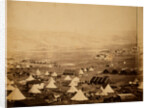 Cavalry camp, looking towards Kadikoi, Crimean War by Roger Fenton