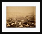 Cavalry camp, looking towards Kadikoi, Crimean War by Roger Fenton