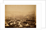 Cavalry camp, looking towards Kadikoi, Crimean War by Roger Fenton
