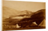 View of Balaklava, from camp of Fusilier Guards, Crimean War by Roger Fenton
