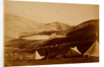 View of Balaklava, from camp of Fusilier Guards, Crimean War by Roger Fenton