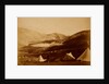 View of Balaklava, from camp of Fusilier Guards, Crimean War by Roger Fenton