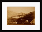 View of Balaklava, from camp of Fusilier Guards, Crimean War by Roger Fenton