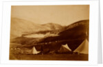 View of Balaklava, from camp of Fusilier Guards, Crimean War by Roger Fenton