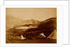 View of Balaklava, from camp of Fusilier Guards, Crimean War by Roger Fenton