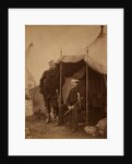 Lieutenant General Sir John Campbell & Captain Hume, his aide-de-camp, the general sitting, Crimean War by Roger Fenton