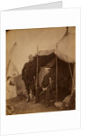 Lieutenant General Sir John Campbell & Captain Hume, his aide-de-camp, the general sitting, Crimean War by Roger Fenton