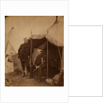 Lieutenant General Sir John Campbell & Captain Hume, his aide-de-camp, the general sitting, Crimean War by Roger Fenton