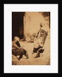 Zouave & officer of the Saphis by Roger Fenton