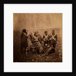 Ismail Pacha & Mr. Thompson of the Commissariat, Crimean War by Roger Fenton