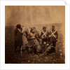 Ismail Pacha & Mr. Thompson of the Commissariat, Crimean War by Roger Fenton