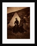 Captain Graham & Captain Macleod, 42nd Regiment, Crimean War by Roger Fenton