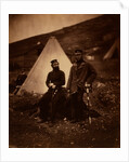 Captain Graham & Captain Macleod, 42nd Regiment, Crimean War by Roger Fenton