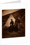 Captain Graham & Captain Macleod, 42nd Regiment, Crimean War by Roger Fenton
