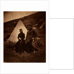 Captain Graham & Captain Macleod, 42nd Regiment, Crimean War by Roger Fenton