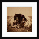 Colonel Brownrigg C.B. & the two Russian boys Alma & Inkermann, Crimean War by Roger Fenton