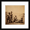 Men of the 77th Regiment in winter costume, Crimean War by Roger Fenton