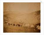 Camp of the 4th Dragoon Guards near Karyni, Crimean War by Roger Fenton