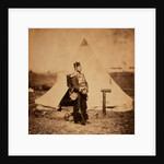 Private in full marching order, Crimean War by Roger Fenton