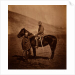 Captain Phillips & Lieutenant Yates, 8th Hussars, Crimean War by Roger Fenton