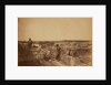 Quiet day in the Mortar Battery, Crimean War by Roger Fenton