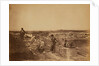 Quiet day in the Mortar Battery, Crimean War by Roger Fenton