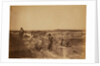 Quiet day in the Mortar Battery, Crimean War by Roger Fenton