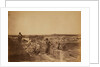 Quiet day in the Mortar Battery, Crimean War by Roger Fenton
