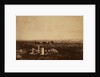 Cemetery on Cathcart's Hill - officers on the look-out, Crimean War by Roger Fenton