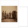 Brigadier McPherson & officers of the 4th Division Captain Higham by Roger Fenton