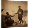 Two Zouaves, Crimean War by Roger Fenton