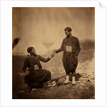 Two Zouaves, Crimean War by Roger Fenton