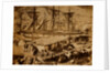 Balaklava harbour, the cattle pier, Crimean War by Roger Fenton