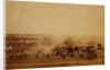 Kamara Heights in the distance, artillery waggons in the foreground, Crimean War by Roger Fenton