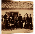 Rev. H.P. Wright, Reverend Messieurs Wallace, Sykes, Parson, H.A. Taylor, Boudier, Parker, Preston & Crozier by Roger Fenton