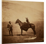 Henry Duberly Esqr., paymaster, 8th Hussars, & Mrs. Duberly, Crimean War by Roger Fenton