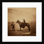Henry Duberly Esqr., paymaster, 8th Hussars, & Mrs. Duberly, Crimean War by Roger Fenton